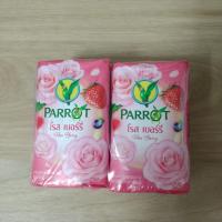 ราคา Parrot สบู่นกแก้ว 70 กรัม แพค 4 ก้อน กลิ่นลิลลี่พีช โรสเบอร์รี่ ทานาคา ไวท์ซากุระ มะลิ ลีลาวดี (21861542591)