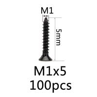 ราคา M1 M1 2 M1 7 M1 4 M2 M2 6 M2 3สีดำ M3หัวแบนราบสังกะสีสีดำสกรูเกลียวปล่อยเครื่องตัดขวางสกรูหัวฟิลิปส์สลักเกลียวเมตริกความยาว3มม 25มม มิลลิเมตร (20195726887)