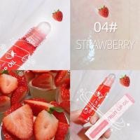 ราคา Fruit Lip Balm Roll on Lip Balm Lip Makeup Primer Transparent Lip Oil Hydrating Lip Gloss (20973663127)