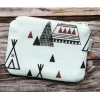 ราคา กระเป๋าใส่เหรียญผ้าฝ้าย กระเป๋าสตางค์ มีซับใน (21408750712)