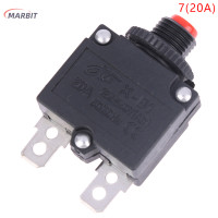 ราคา MARBIT 5A 6A 10A 8A 15A 20A เทอร์มอลสวิตช์วงจรเบรกเกอร์ฟิวส์ป้องกันโอเวอร์โหลด (20469420508)