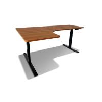 BEWELL D.I.Y. โต๊ะทำงานปรับระดับ 160x108 ซม. รุ่น L SHAPE