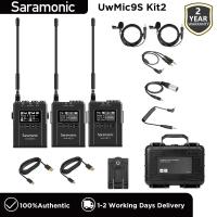 ราคา Saramonic UwMic9S Kit1 2 UHF ไมโครโฟนไร้สาย Lavalier สำหรับการถ่ายวิดีโอ DSLR การบันทึกภาคสนาม การสัมภาษณ์ Broadcast TV ENG สตรีมมิ่งสด Youtube (20719651072)