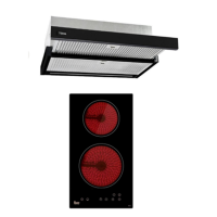 ราคา เครื่องดูดควันTEKA CNL 6415 BLACK TEKA เตาไฟฟ้าแบบฝัง รุ่น VE 2 SC 30cm ceramic hob (21606658158)
