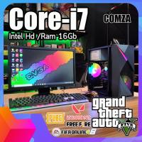 ราคา คอมประกอบ Core i7 Ram 16Gb Intel Hd ทำงาน เล่นเกมส์ Pubg MobileFreefireValorantRobloxMineCraft สินค้าคุณภาพ พร้อมใช้งาน (21402894950)