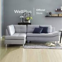 ราคา WellPlus โซฟาหนังสังเคราะห์ L Shape ขนาดใหญ่ หุ้มด้วยหนัง PVC อย่างดี แข็งแรง ทนทาน (21571691617)