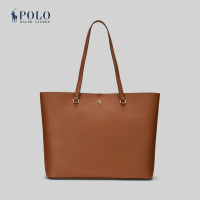 ราคา Polo Ralph Lauren กระเป๋าผู้หญิง Crosshatch Leather Large Karly Tote รุ่น WALRBAG0G620207 สีน้ำตาล (21846226963)