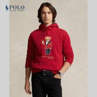 ราคา Polo Ralph Lauren เสื้อฮู้ดดี้ผู้ชาย Lunar New Year Polo Bear Fleece Hoodie รุ่น MNPOKNI16823377 สีแดง (21283627547)
