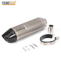 ราคา 51 มม ท่อไอเสียรถจักรยานยนต์ท่อดัดแปลงท่อท้ายพร้อมถอด DB Killer LeoVince Universal สำหรับ Honda CBR650R KTM Duke 690 KAWASAKI Ninja 400 Ninja 650 ER6N ER6R Benelli TRK502 R1 Z400 Z1000 R6 K7 k8 K9 ฯลฯ