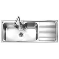 ราคา MEX รุ่น SUMO3BL อ่างล้างจาน 1 หลุม 1 ที่พัก ขนาดอ่าง 116 x 50 ซม สเตนเลส สตีล AISI 304 (16984860077)