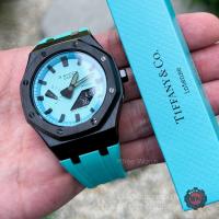 ราคา G Shock Black Tiffany Blue Rubber Edition (14995058905)