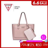 ราคา GUESS กระเป๋าสะพายผู้หญิง รุ่น SF902925 MEDFORD TOTE สีชมพู (21560495282)