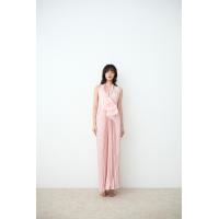 ราคา NICHP Scarlette V neck pleat dress (21982740687)