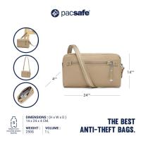 ราคา New Product Pacsafe W 3 in 1 Sling กระเป๋าสะพายข้าง กระเป๋ากันขโมย (21917836954)