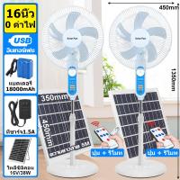 ราคา 1แถม1 พัดลมโซลาร์เซลล์ 18 นิ้ว 16V รุ่น HLN16LD 150w พัดลมแบบชาร์จไฟ ชาร์จไฟบ้านได้ ลมแรง เสียงเงียบ 16v รุ่น HLN16LD แบต4ก้อน รับประกัน 1 ปี ใช้งานง่าย (21778007559)