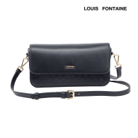 ราคา Louis Fontaine กระเป๋าสะพายข้าง รุ่น Carat สีดำ (21764136391)