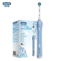 ราคา Oral B Pro4000 แปรงสีฟันไฟฟ้า 3D แปรงสีฟันไฟฟ้าอัลตร้าโซนิคสมาร์ทซีรีส์สำหรับผู้ใหญ่ที่มองเห็นได้มีกำลังไฟเซนเซอร์วัดความดัน4โหมดแปรงสีฟั (21580484756)