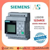 ราคา Siemens LOGO 8 ไฟเลี้ยง 12 24Vdc 8 DI 4 DO รีเลย์ มีหน้าจอ รุ่น LOGO 12 24RCE 6ED1052 1MD08 0BA1 (17861457179)
