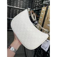 ราคา MLB กระเป๋า พร้อมส่ง ของแท้100 MONOGRAM EMBOSSED HOBO BAG กระเป๋ารักแร้มือNY (21454145382)