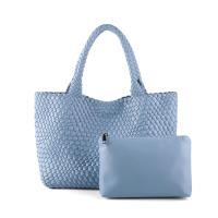 ราคา LIKEBAG กระเป๋าแฟชั่นสตรีกระเป๋าถือกระเป๋าถือกระเป๋าสะพายไหล่หนัง PU ความจุขนาดใหญ่กระเป๋าทอขนาดใหญ่ (21696827635)