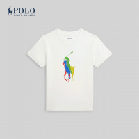 ราคา Polo Ralph Lauren Kids เสื้อยืดเด็กผู้ชาย Big Pony Cotton Jersey Tee รุ่น CWPOTSHB8020788 สีขาว (21846503562)