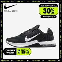 ราคา Nike Mens Air Max Alpha Trainer 4 Training Shoes Black ไนกี้ รองเท้าเทรนนิ่งผู้ชาย Air Max Alpha Trainer 4 สีดำ (13675061449)