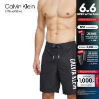 ราคา CALVIN KLEIN กางเกงว่ายน้ำผู้ชาย รุ่น KM01017 BEH สีดำ (21443654066)