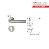 ราคา HAFELE ชุดมือจับก้านโยกประตูสแตนเลสสตีล รุ่นพรีเมี่ยม สำหรับประตูทางเข้า (20068042284)