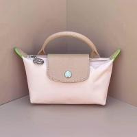 ราคา longchamp official store longchamp ของแท้ MINI กระเป๋าสะพายข้าง กระเป๋าลำลอง กระเป๋าเกี๊ยว กระเป๋าคลัทช มาพร้อมสายสะพาย (21630402950)