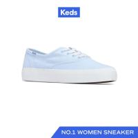 ราคา KEDS รองเท้าผ้าใบ แบบผูกเชือก รุ่น CHAMPION GENDER NEUTRAL DENIM สีฟ้า WF68227 (21898180740)