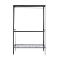 ราคา INDEX LIVING MALL โครงตู้เสื้อผ้า 2 ราว รุ่นไวร์เน็ท ขนาด 120 ซม (757490092)