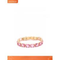 ราคา หลงใหล โดย คนใหม่ สวอลอฟสกี้ สร้อยข้อมือคริสตัลมิลเลนเนียสำหรับผู้หญิง สีชมพู FARFETCH Be Charmed by the New Swarovski Womens Millenia Crystal Bracelet in Pink FARFETCH (21893841204)