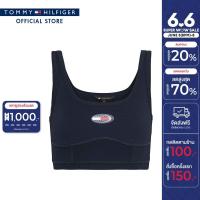 ราคา Tommy Hilfiger เสื้อ ผู้หญิง รุ่น DW0DW18128 C1G สีน้ำเงิน ทรง Cropped Fit (21724726918)