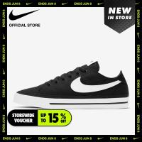 ราคา Nike Mens Court Legacy Canvas Shoes Black ไนกี้ รองเท้าผู้ชาย คอร์ท เลกาซี่ แคนวาส สีดำ (7188030647)