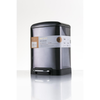 ราคา PRIM ถังขยะสแตนเลส ถังขยะสแตนเลสแบบเหยียบ ขนาด 6ลิตร ถังขยะ มีระบบ Soft Close ปิดนุ่มนวล สะดวก ไม่มีเสียง (12882542975)