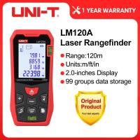 ราคา UNI T Laser Rangefinder LM50A LM70A LM100A LM120A Laser Distance Meter Digital Range Finder Tape Measure (21598374185)