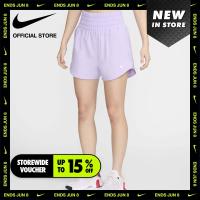 ราคา Nike Womens Dri FIT One Ultra High Waisted 3 Brief Lined Shorts Purple (21564661787)