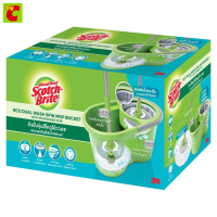 ราคา สก๊อตช์ ไบรต์ ชุดถังปั่นอีโคดูโอ้ววอช พร้อมไม้ถูพื้นไมโครไฟเบอร์ (21783728911)