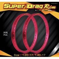 ราคา วงล้อ SUPER DRAG RIM ซุปเปอร์แดรก เเถมเสื้อฟรี มีทั้ง1 2เเละ1 4 ขอบ17 สีล้วนรุ่นสตรีทแท้100 ราคาต่อคู่ ขอบล้อ ซุปเปอร์แดรกมีขนาด1 4ขอบ17กับ1 2ขอบ17 (10571521505)