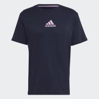 ราคา adidas ไลฟ์สไตล์ เสื้อยืดพิมพ์ลาย Nature ผู้ชาย สีน้ำเงิน HK4611 (21692547017)