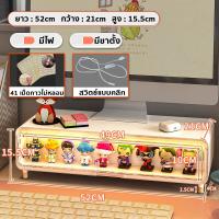 ราคา ชั้นวางหน้าจอคอมพิวเตอร์ ชั้นวางจอคอม กล่องโชว์โมเดล สามารถรับน้ําหนักได้55กิโลกรัมใช้ในครัวเรือน สํานักงาน กล่องเก็บโมเดล กล่องใส่ของ (21908256066)