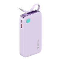 ราคา Usams พาวเวอร์แบงค์พร้อมสายต่อขยาย 10000mah20W การชาร์จไฟอย่างรวดเร็วประเภท C Lightning การใช้งานอย่างรวดเร็ว (21675279620)