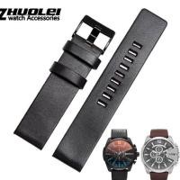 ราคา สายหนังวัวสำหรับสายนาฬิกา DIESEL Fit DZ7312 (21216165871)