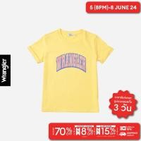 ราคา WRANGLER เสื้อยืดแขนสั้นผู้หญิง คอลเลคชั่น Legend Of Wrangler ทรง REGULAR รุ่น WR S224WTSSN11 (21408749261)