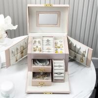 ราคา Casegrace กล่องใส่เครื่องประดับ ต่างหู ต่างหู สร้อยคอ แหวน นาฬิกา ที่เก็บเครื่องประดับ กล่องของขวัญแต่งงาน (17577610618)