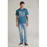 ราคา Mc jeans เสื้อยืดแขนสั้นผู้ชาย คอกลม สีฟ้าเข้ม MTSZC09 (21784763618)