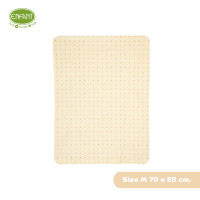 ราคา ENFANT อองฟองต์ ผ้ารองกันน้ำ Crytal Velvet ผ้ากำมะหยี่นุ่ม ลายแคมป์ปิ้ง น่ารัก สีครีม (21932219976)