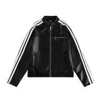 ราคา MAYCHEER เสื้อแจ็กเก็ตผู้ชายอเมริกาแบบย้อนยุคแจ็กเก็ต Maillard เย็บลายแจ็คเก็ตรถจักรยานยนต์หนังสีน้ำตาลเข้ม (20999067326)