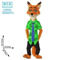 ราคา 2024 ของเล่นประกอบใหม่เข้ากันได้กับเลโก้เกิร์ลซีรีส์ตำรวจสุนัขจิ้งจอกกระต่าย Nick Judy Building Blocks (21657838414)