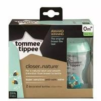 ราคา ขวดนม แพ็คคู่ Tommee Tippee Closer to Nature Tinted Bottle 9oz ของแท้ (16557930481)